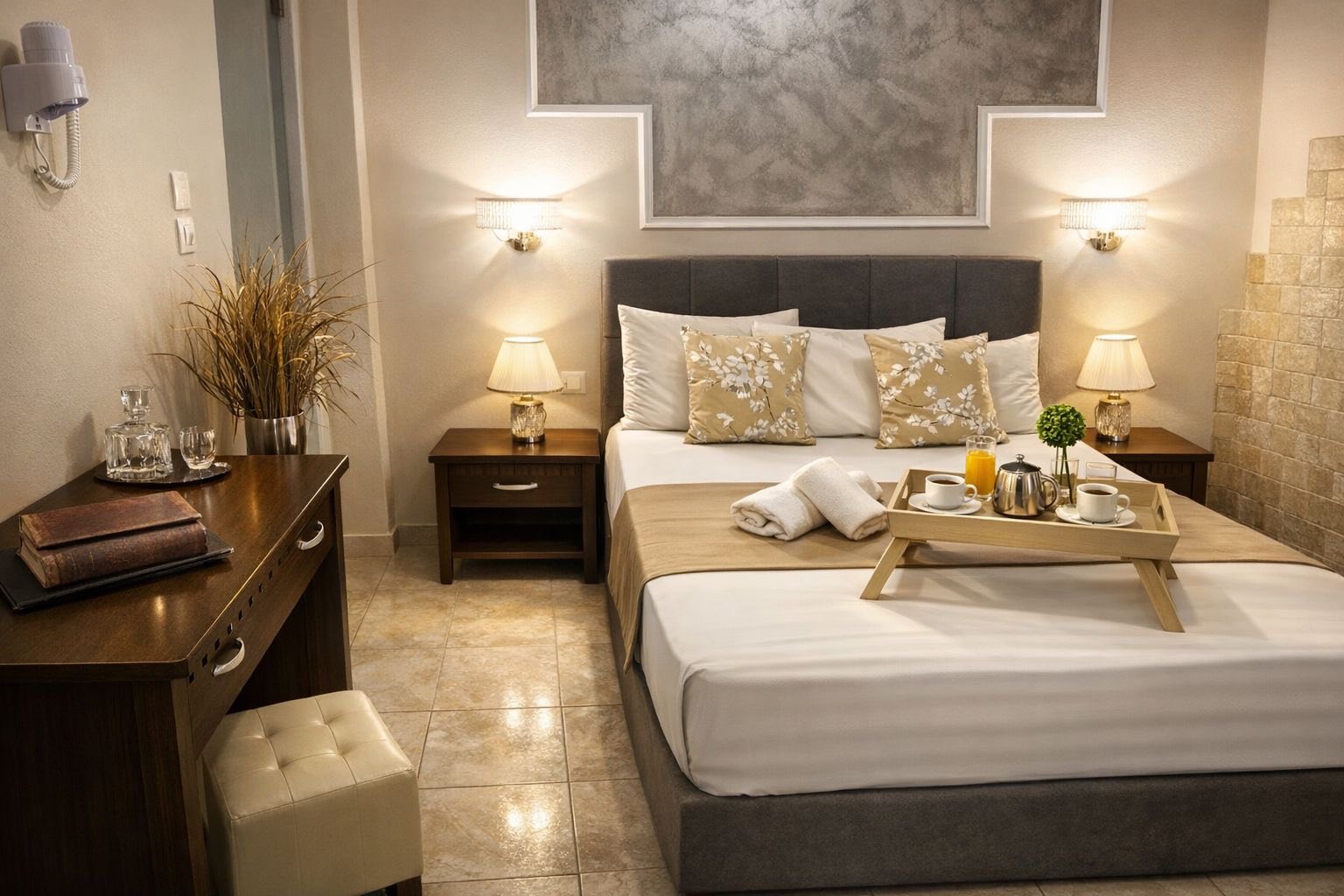 Bright, comfortable interiors