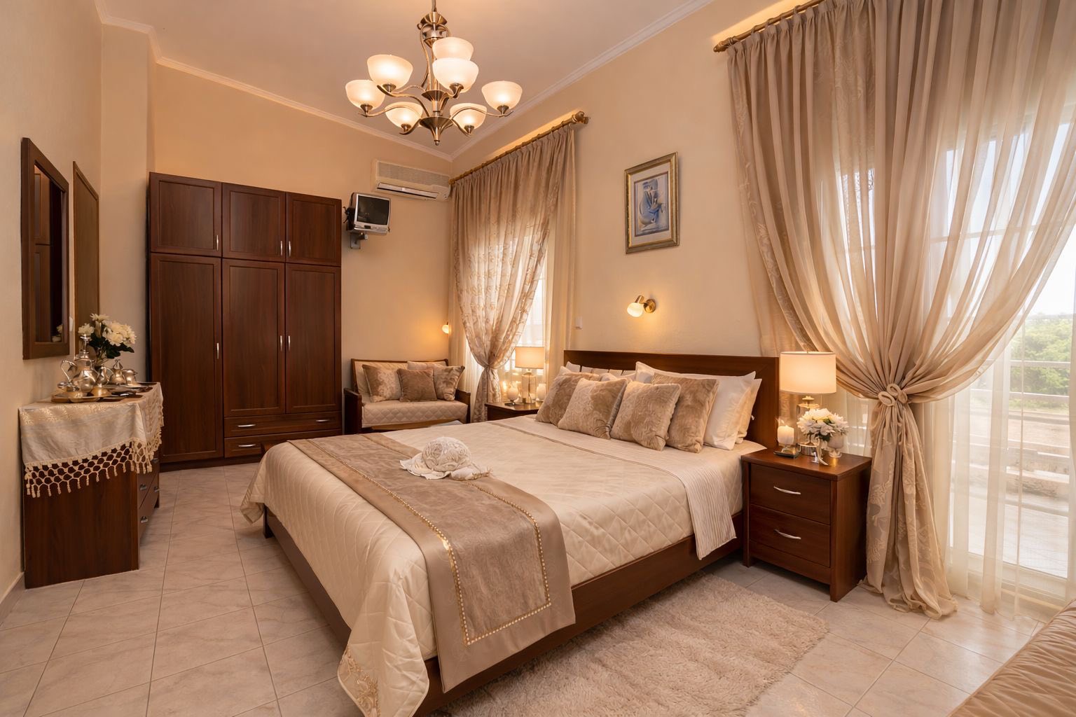 Bright, comfortable interiors