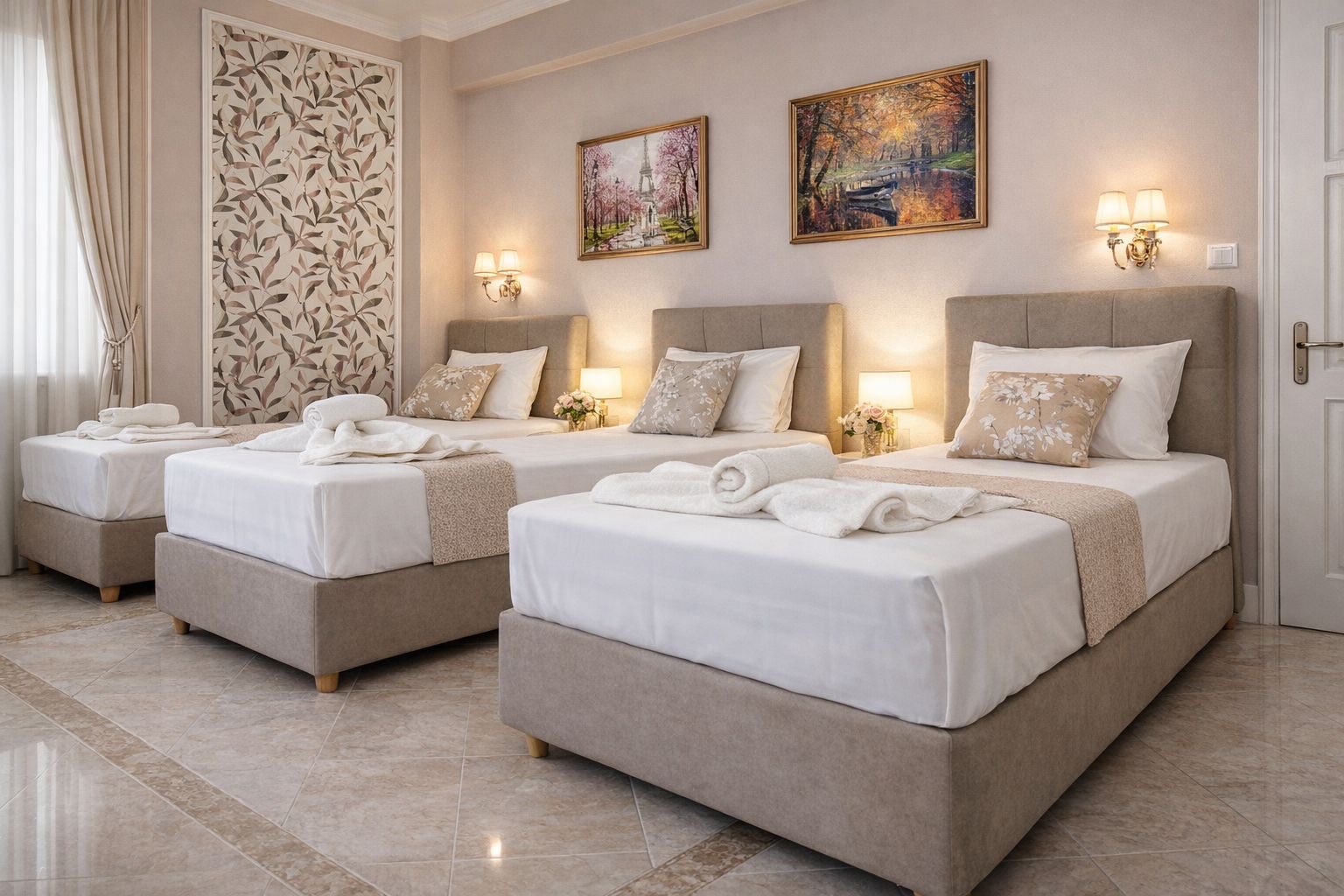 Bright, comfortable interiors
