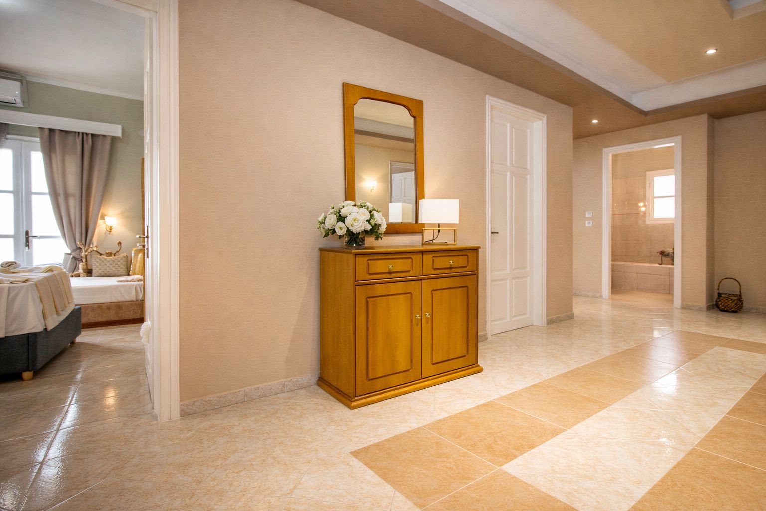 Bright, comfortable interiors
