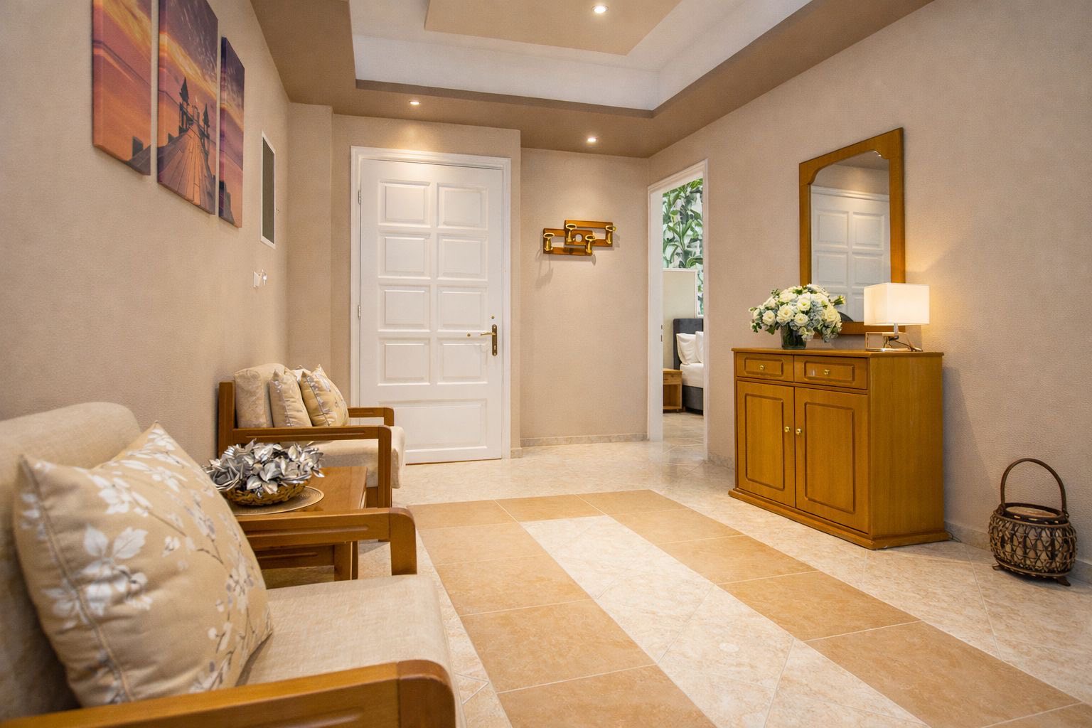 Bright, comfortable interiors