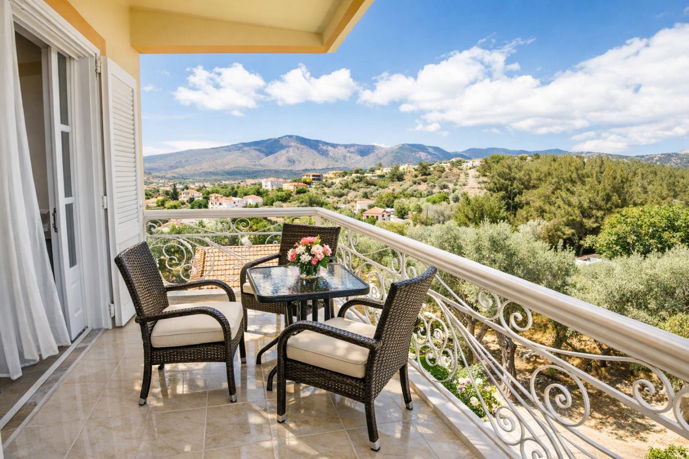 Terrace, garden and outdoor living