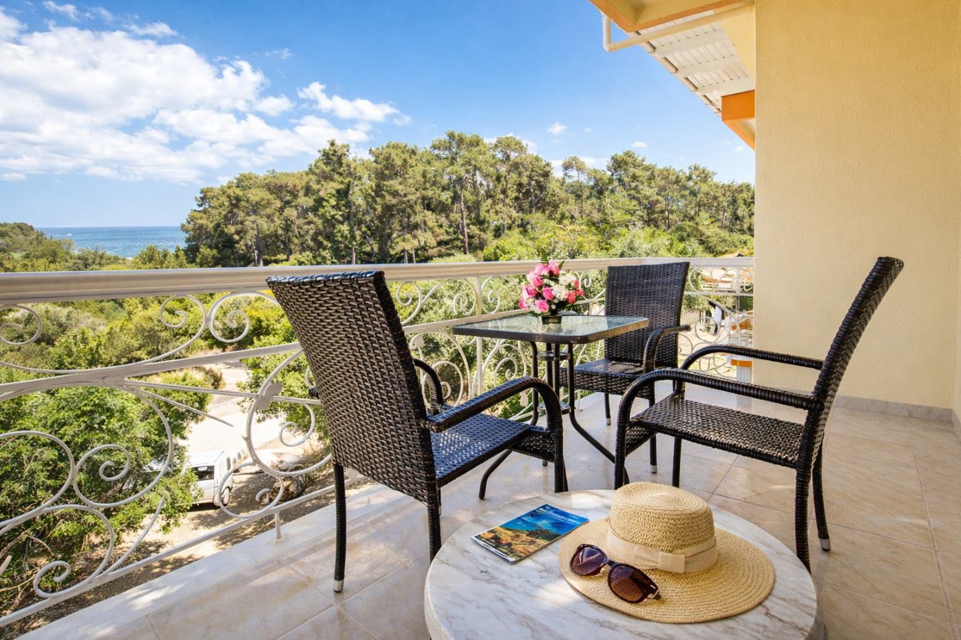 Terrace, garden and outdoor living
